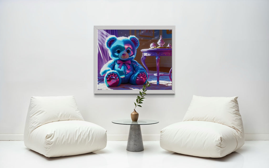 Magic Teddy Museum Print