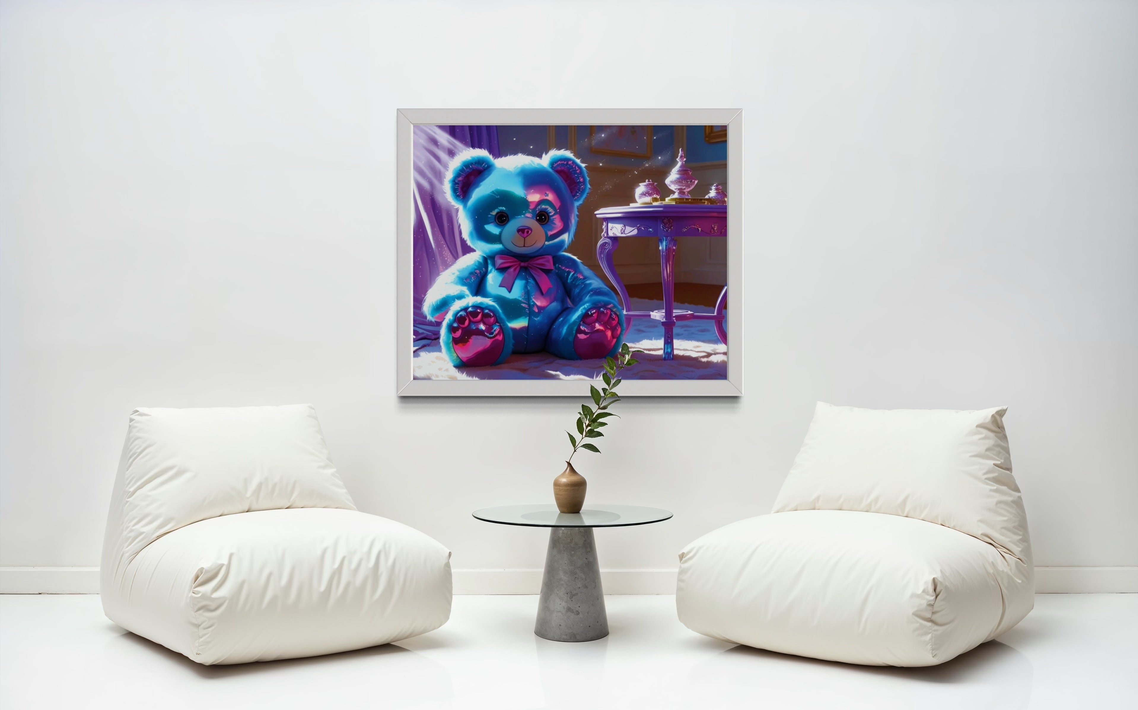 Magic Teddy Museum Print