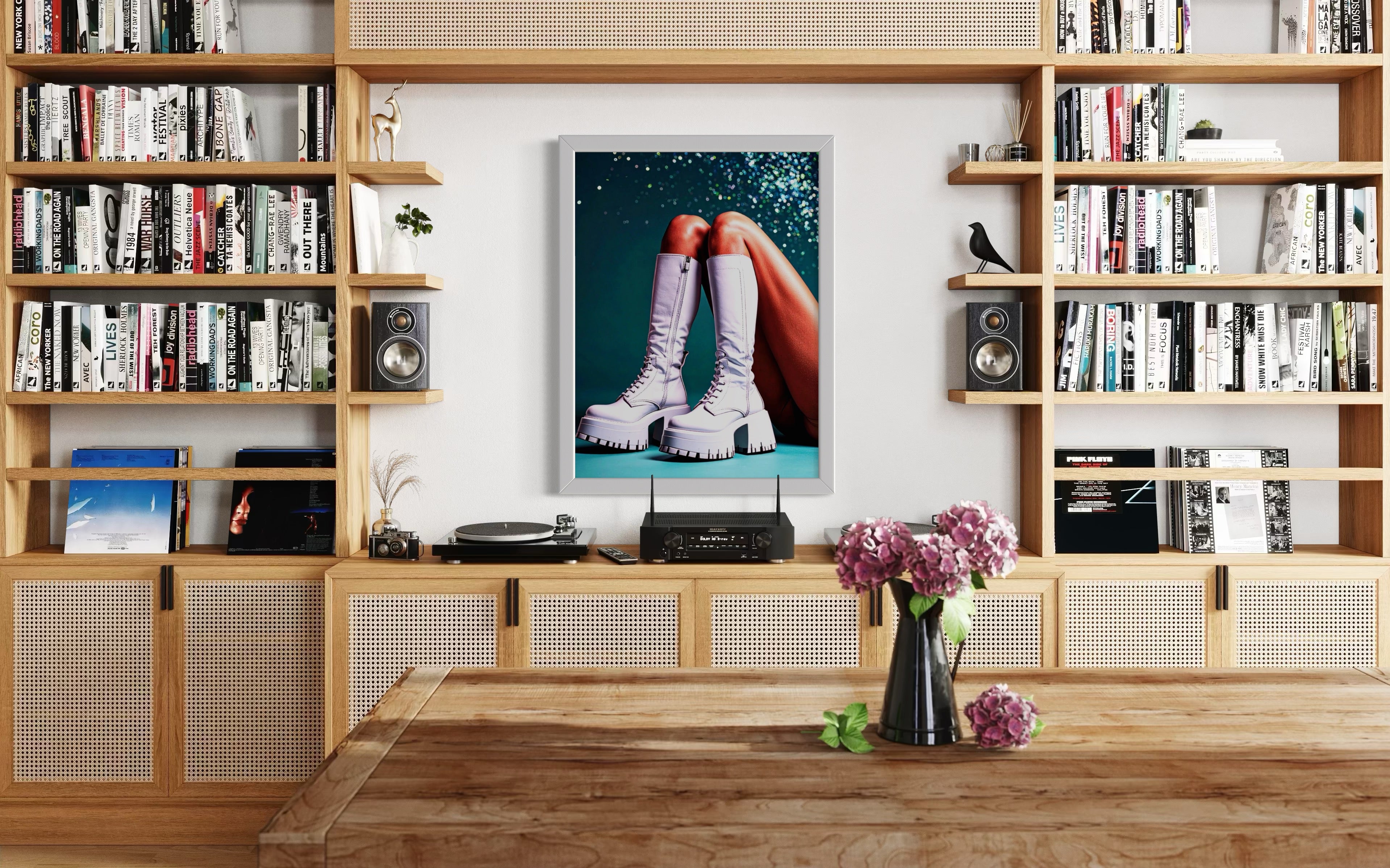 Platform Knee High GoGos Museum Print