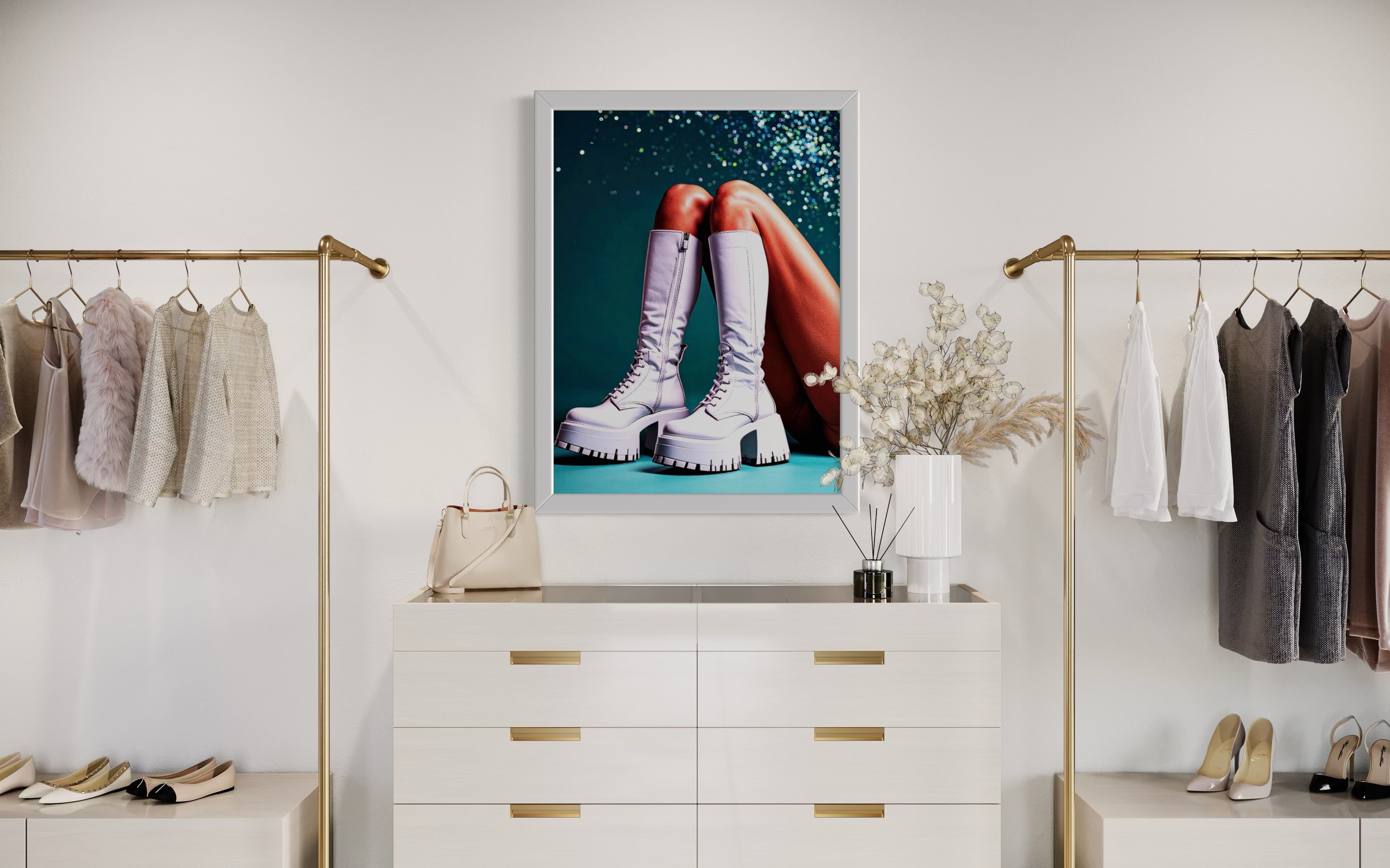 Platform Knee High GoGos Museum Print