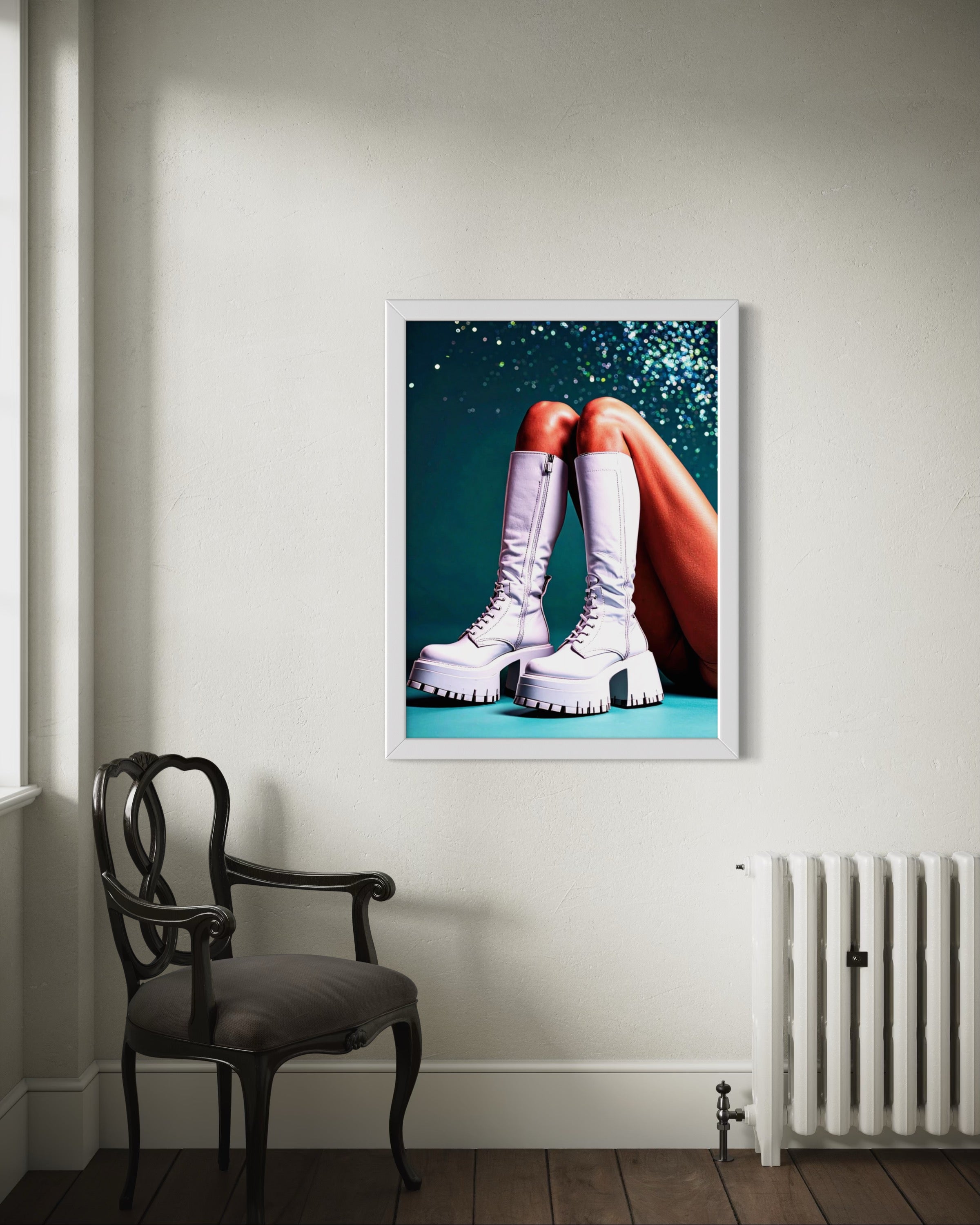 Platform Knee High GoGos Museum Print