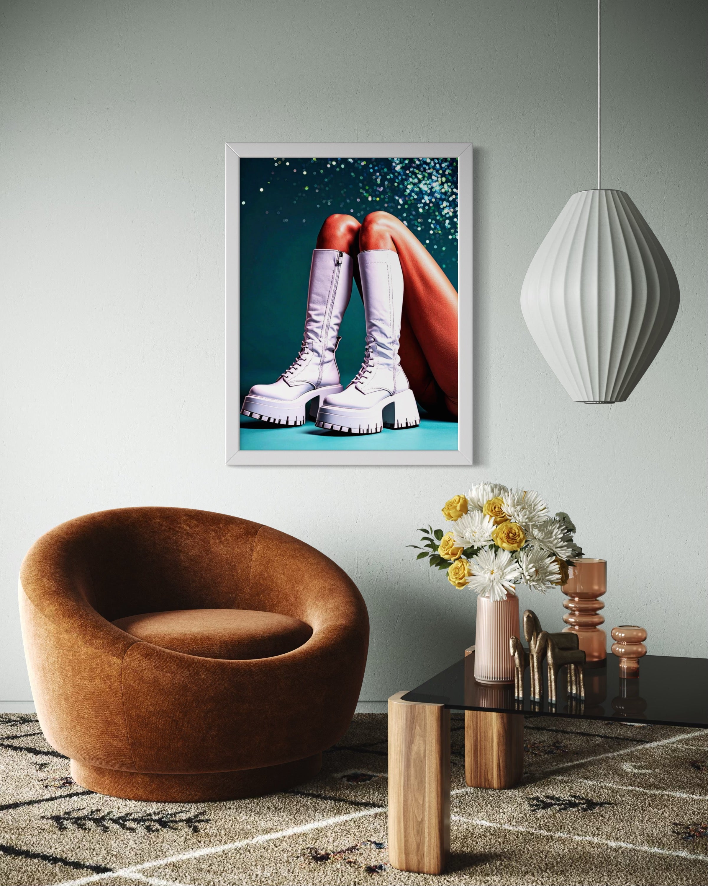 Platform Knee High GoGos Museum Print