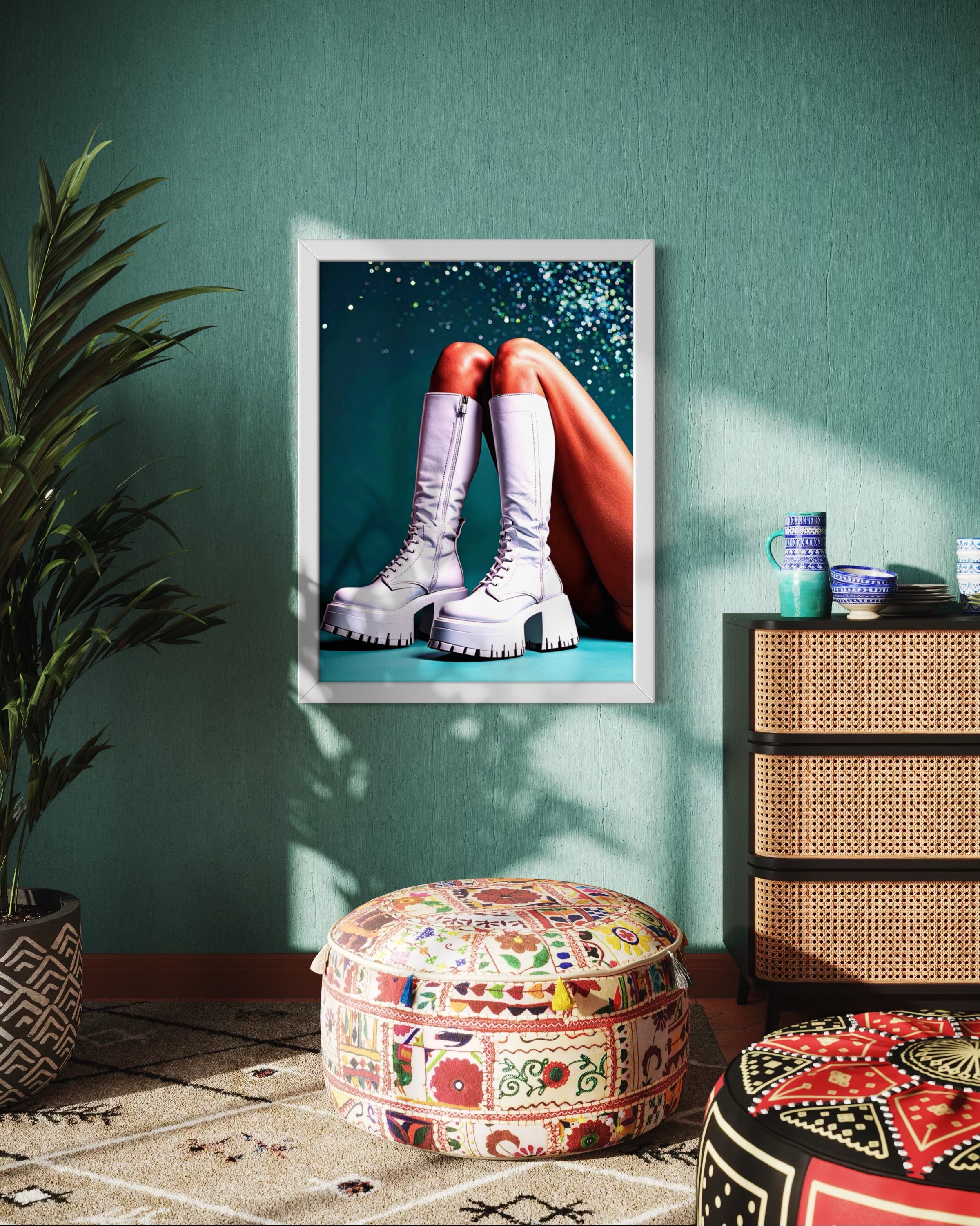 Platform Knee High GoGos Museum Print