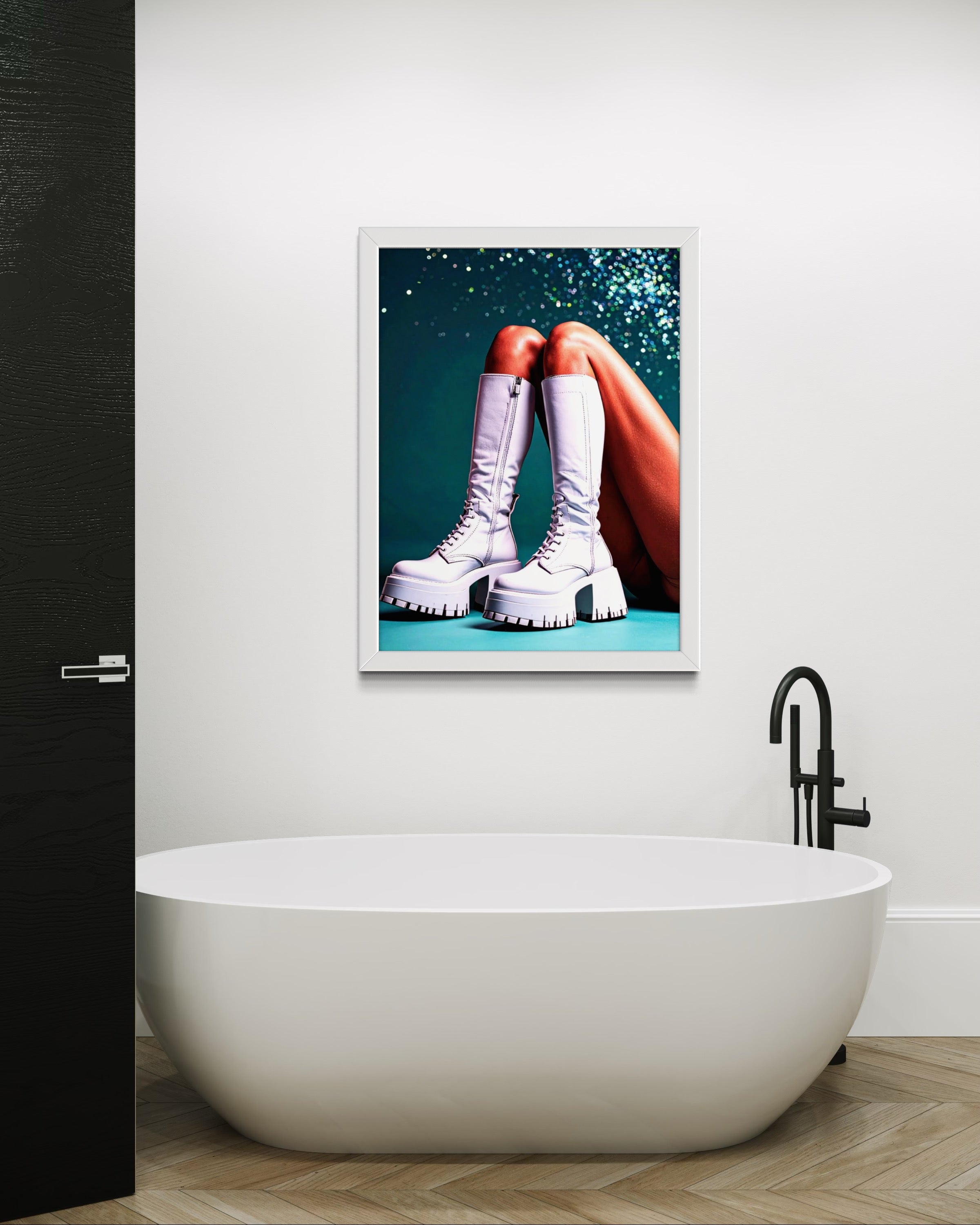 Platform Knee High GoGos Museum Print