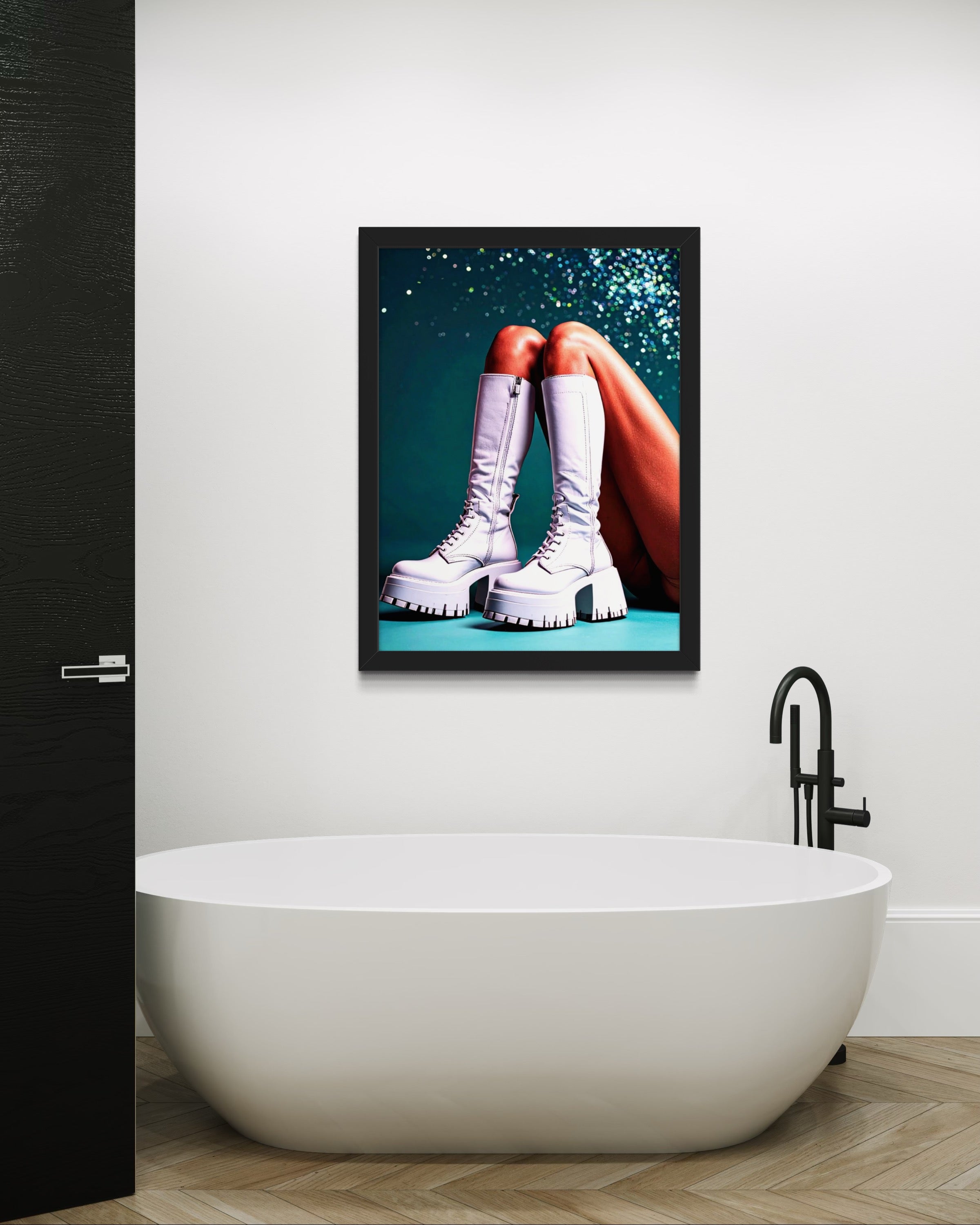 Platform Knee High GoGos Museum Print