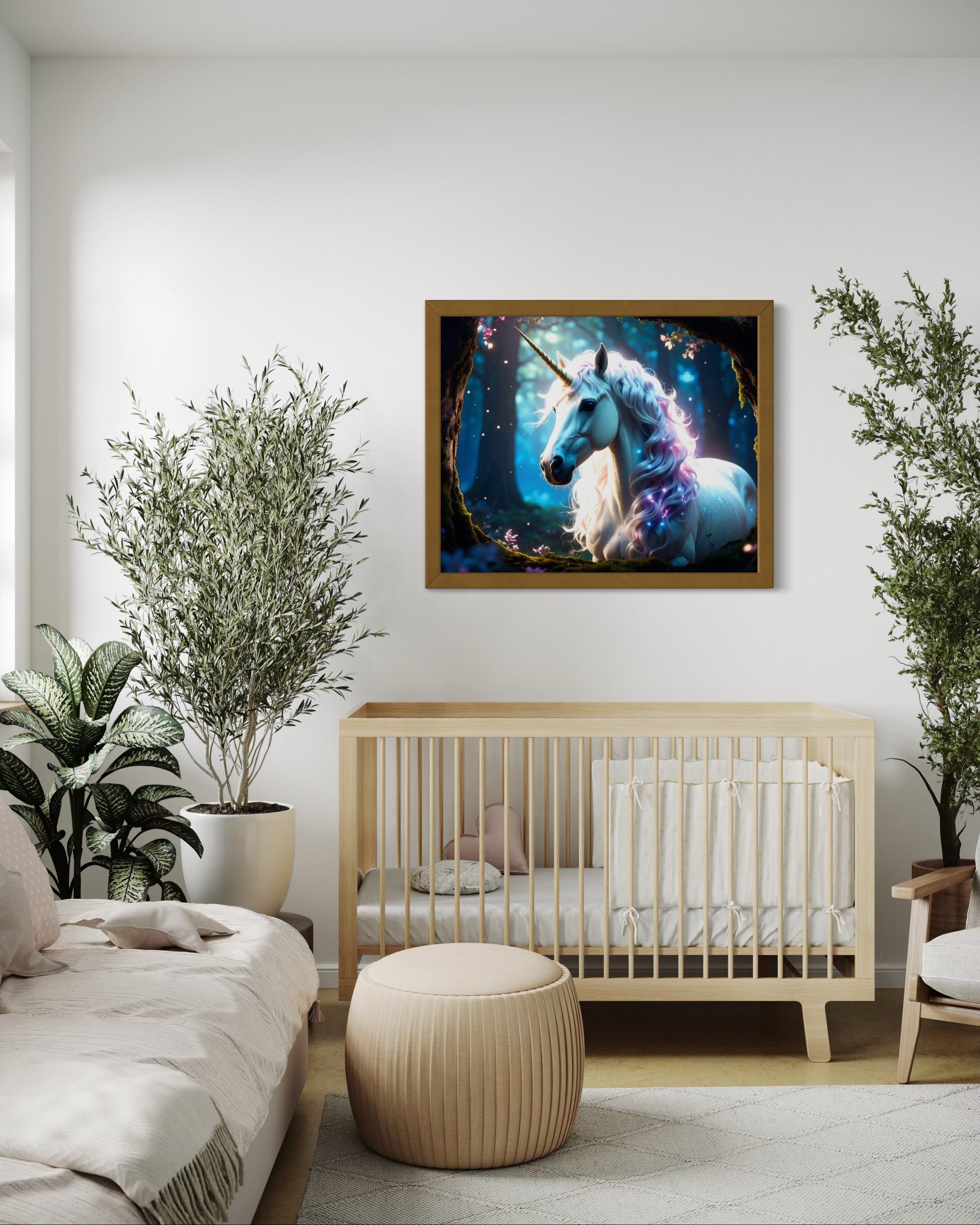 Sadie the Magical Unicorn Museum Print