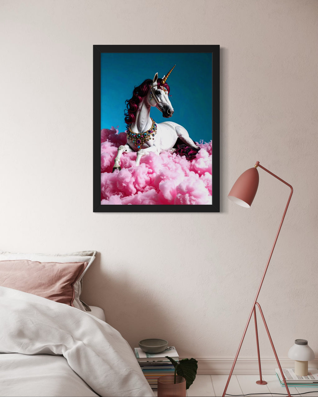 Magenta the Royal Unicorn Museum Print