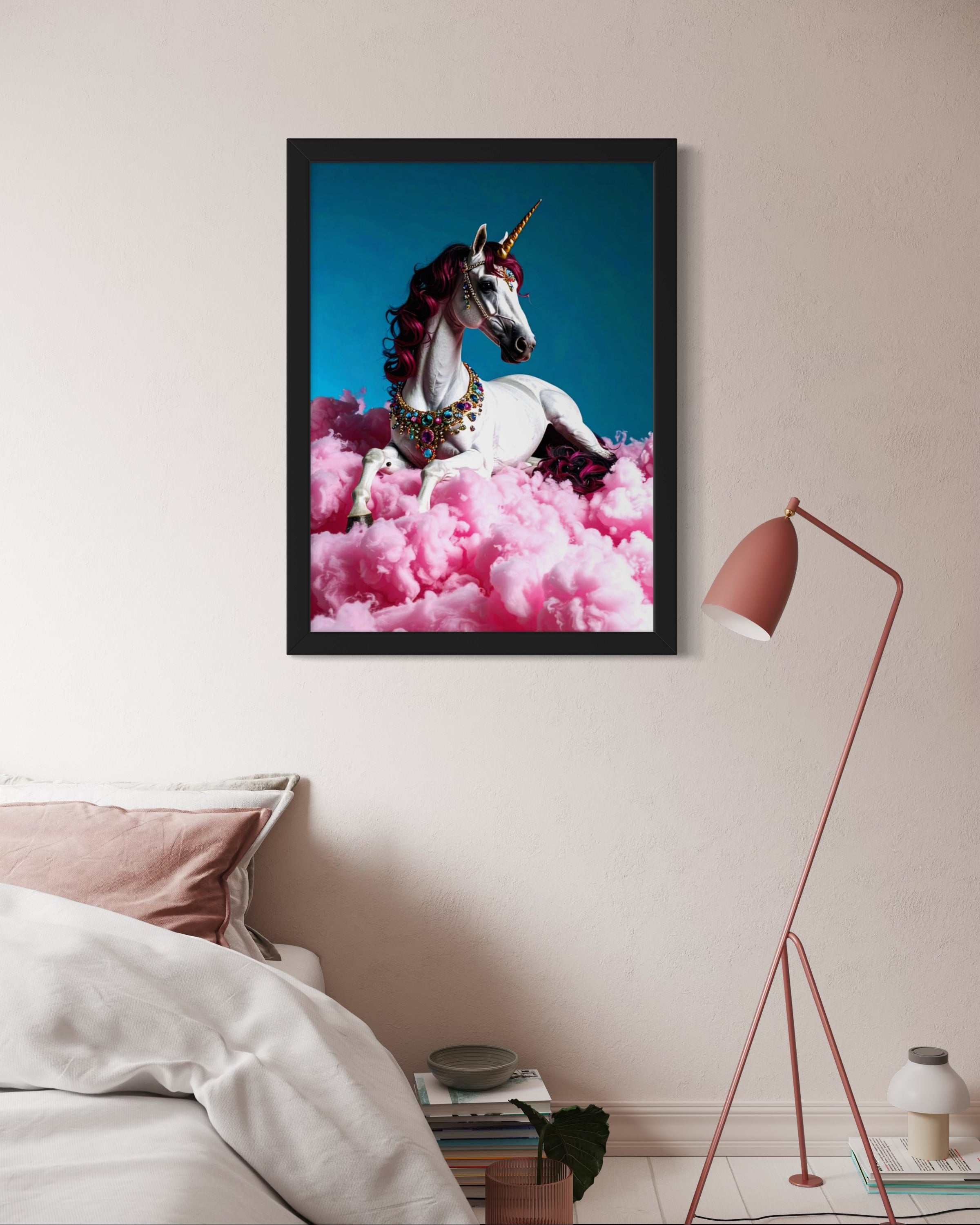 Magenta the Royal Unicorn Museum Print