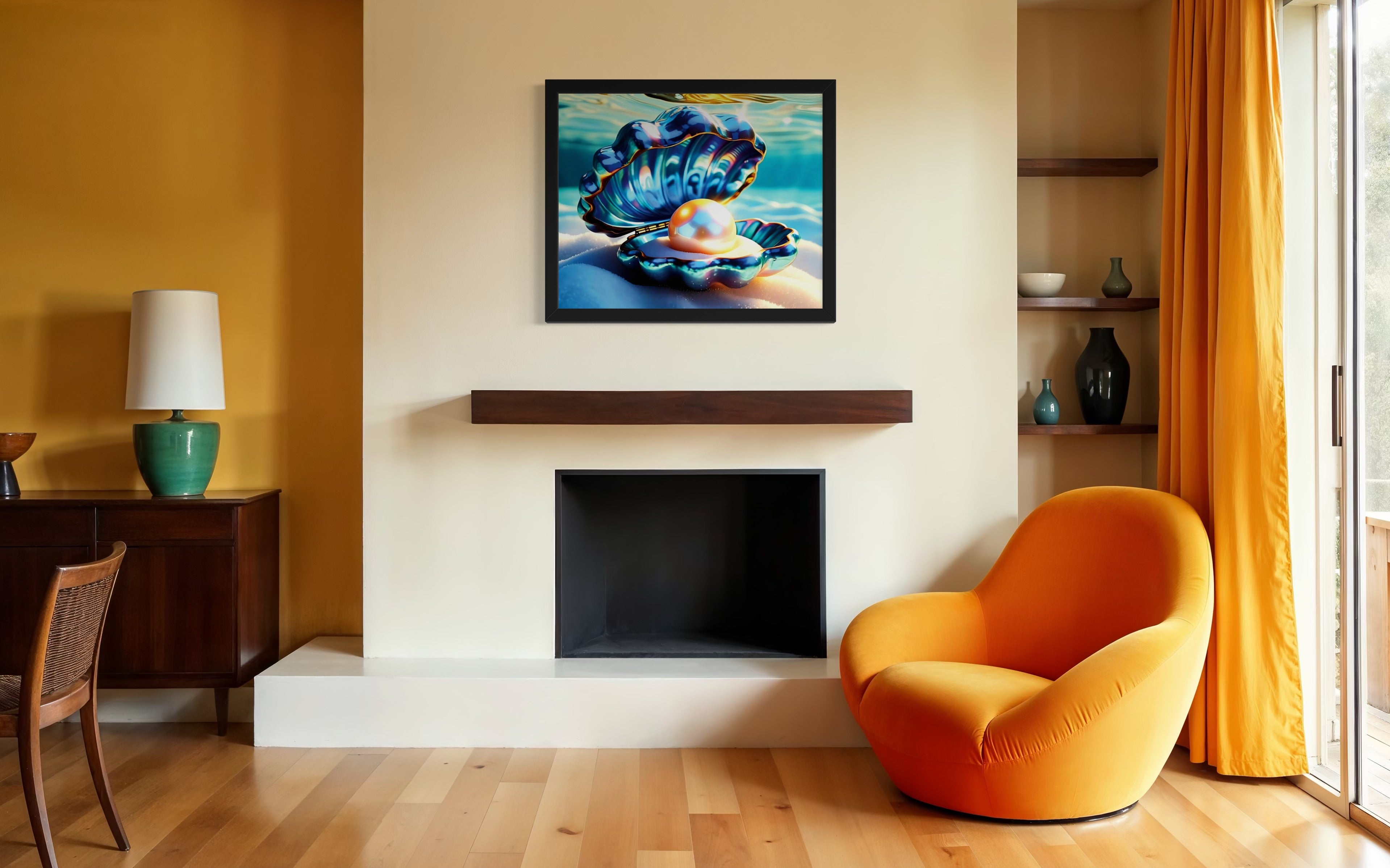 Perfect Pearl Museum Print