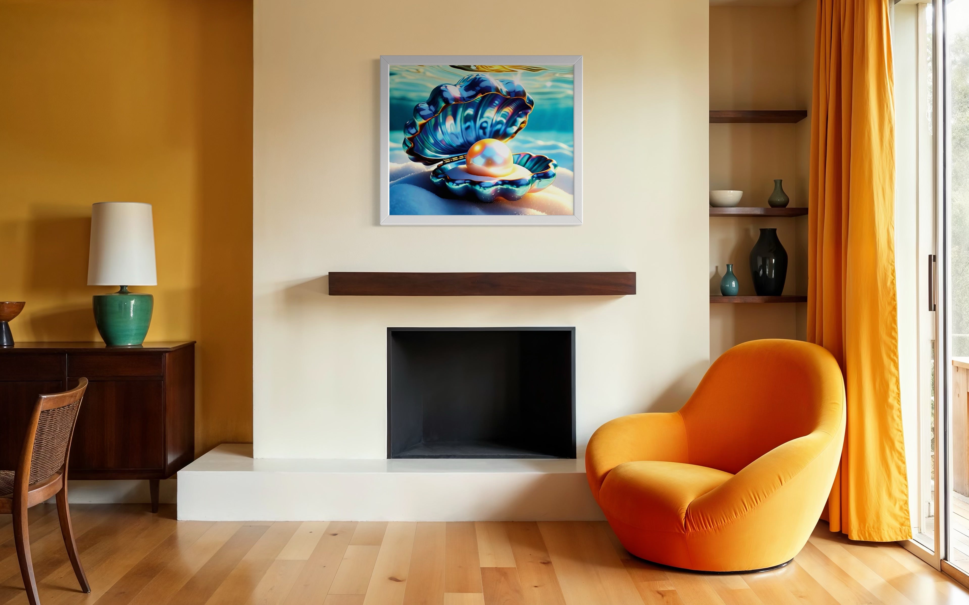 Perfect Pearl Museum Print