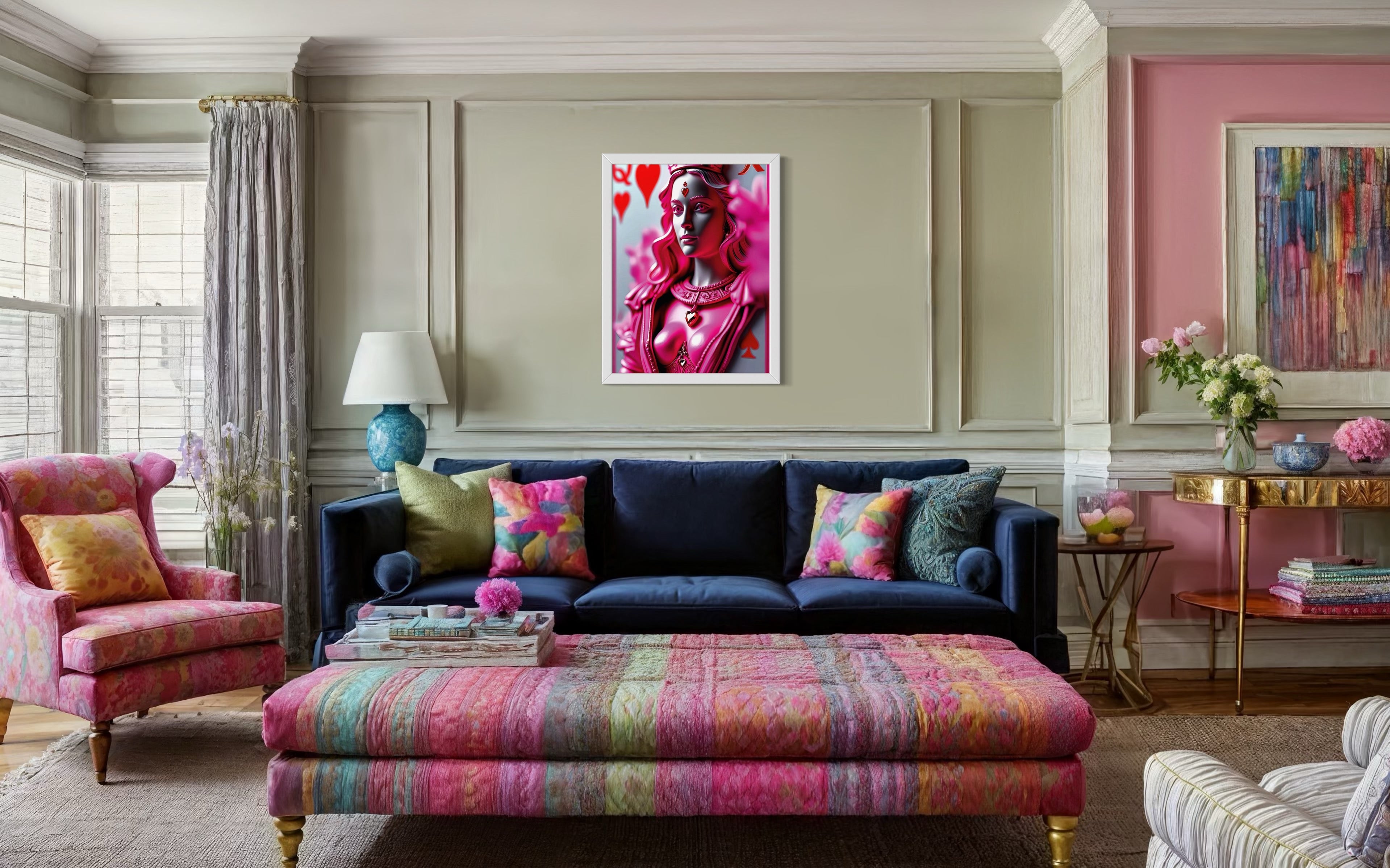 Queen of Hearts Museum Print
