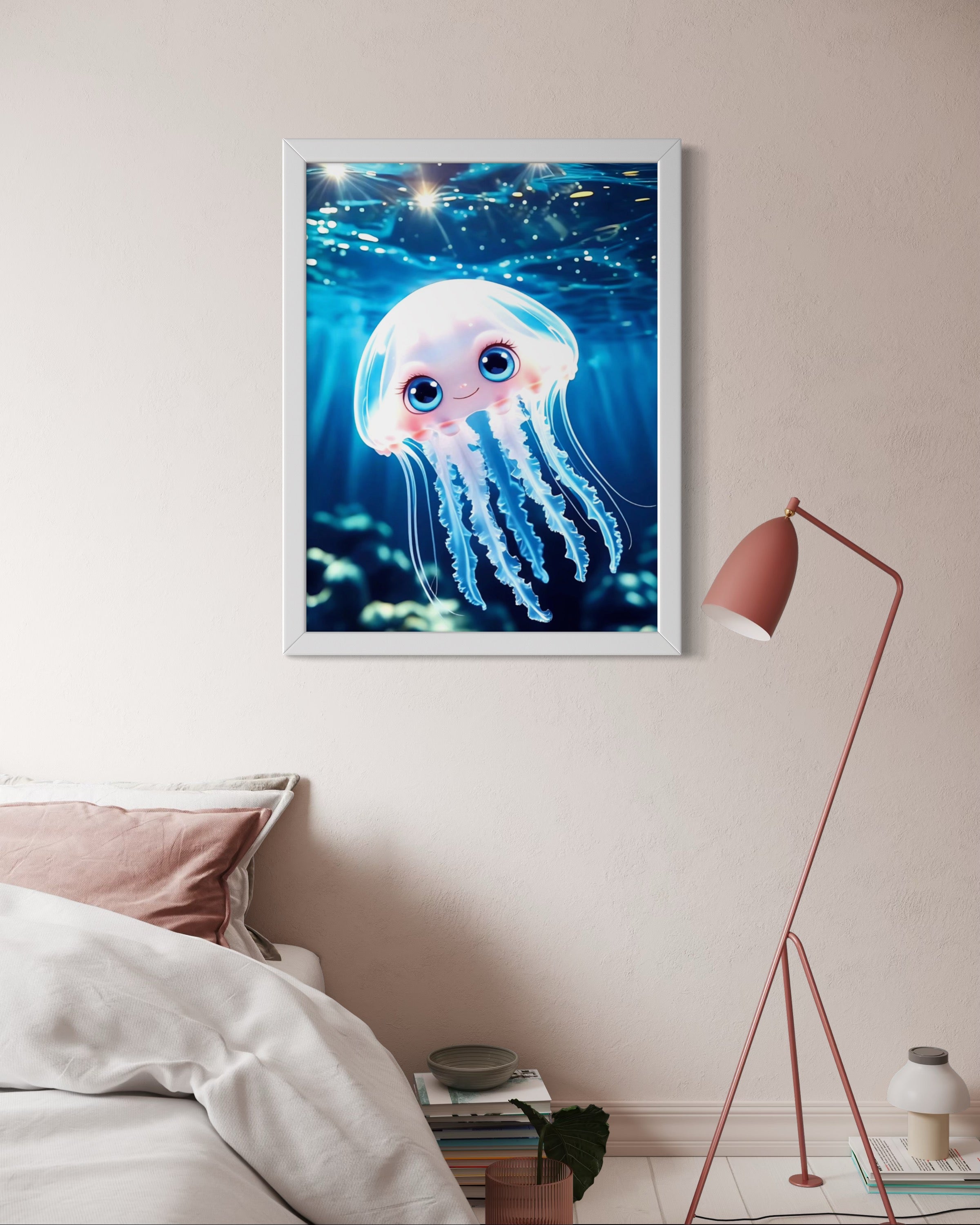 The Happy Jellyfish Museum Print