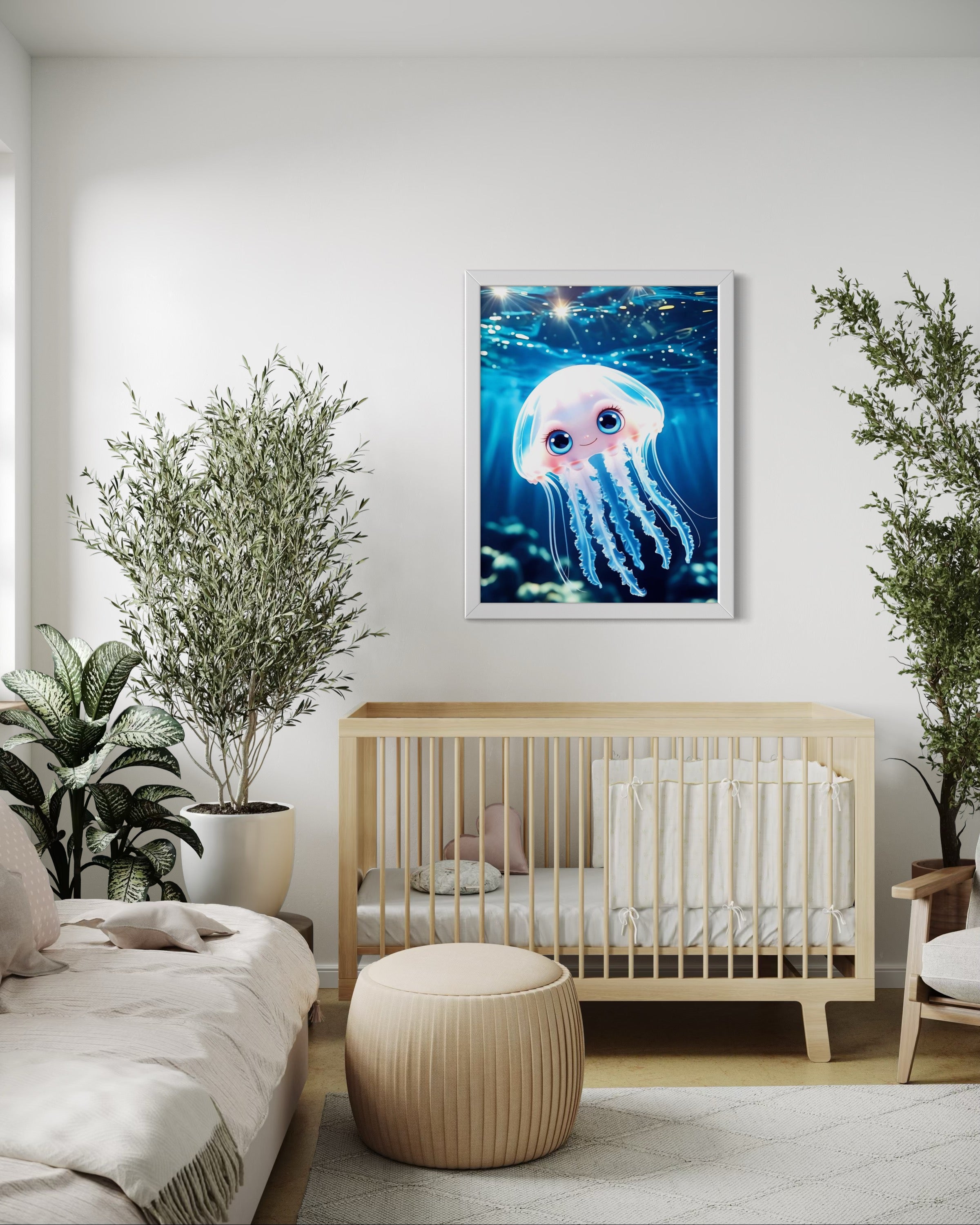 The Happy Jellyfish Museum Print