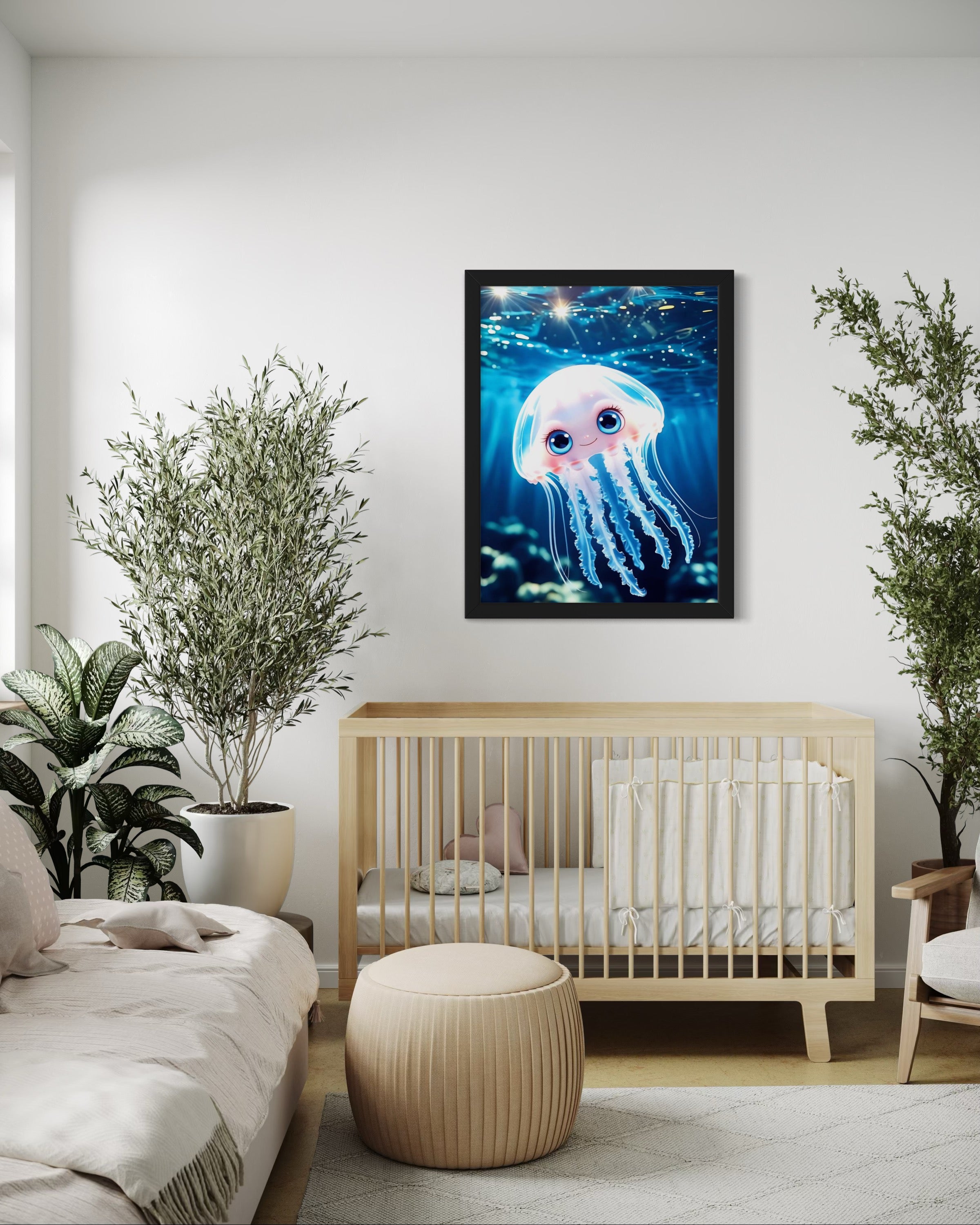 The Happy Jellyfish Museum Print