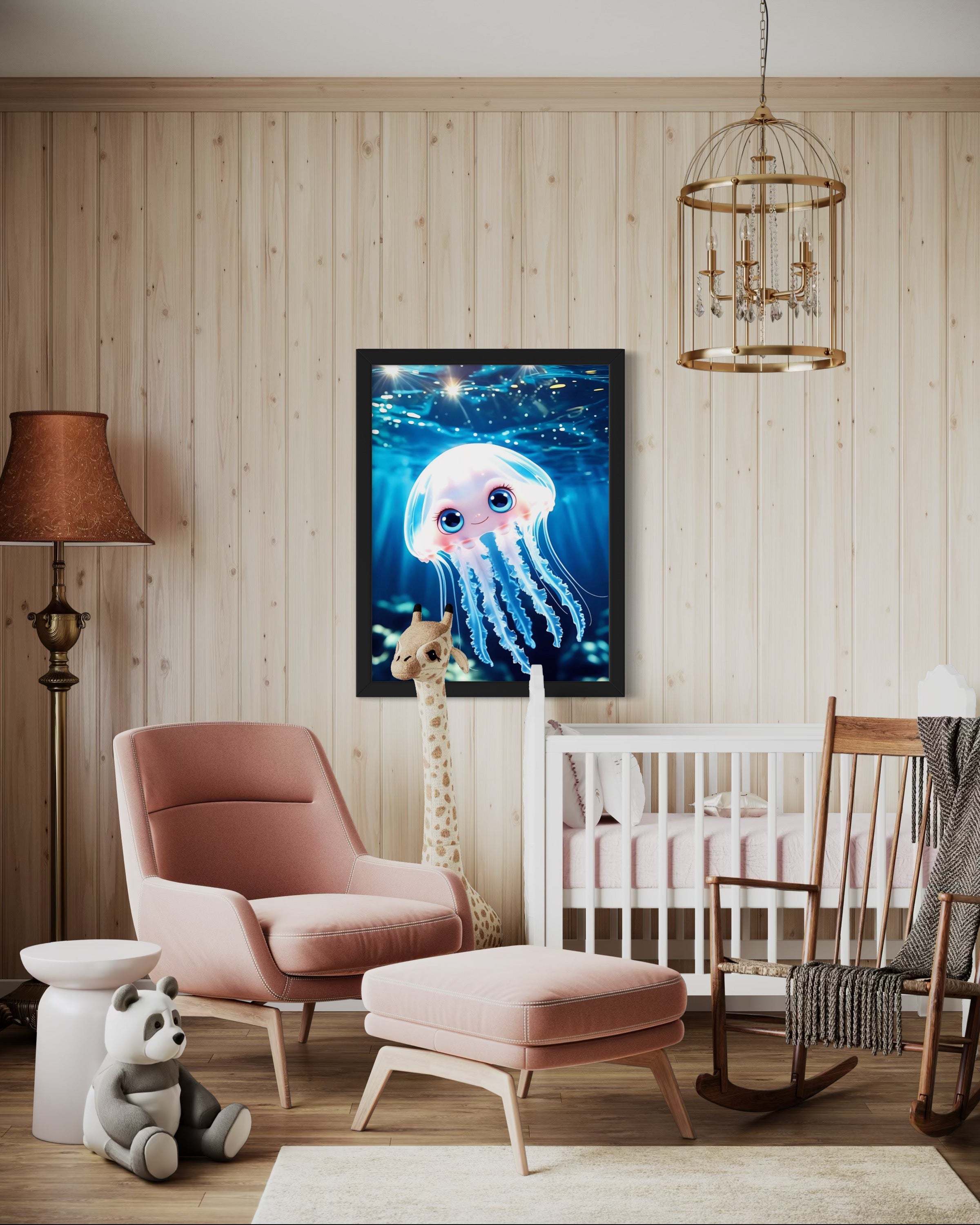 The Happy Jellyfish Museum Print