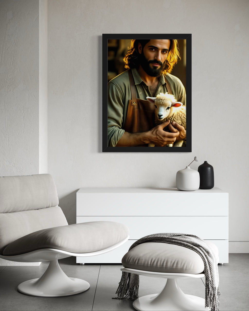 The Carpenter and the Lamb Museum Print