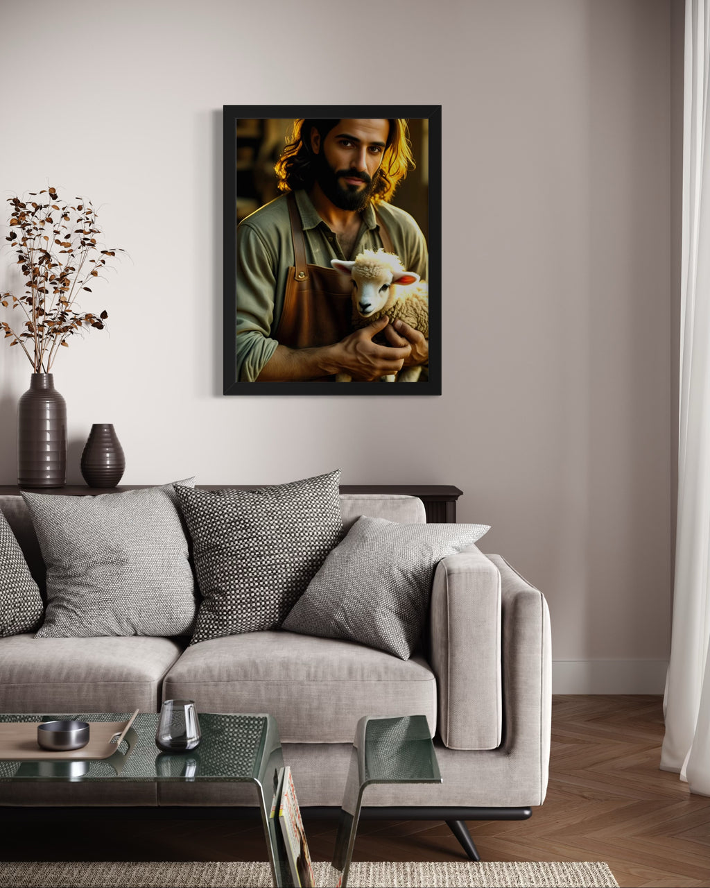 The Carpenter and the Lamb Museum Print