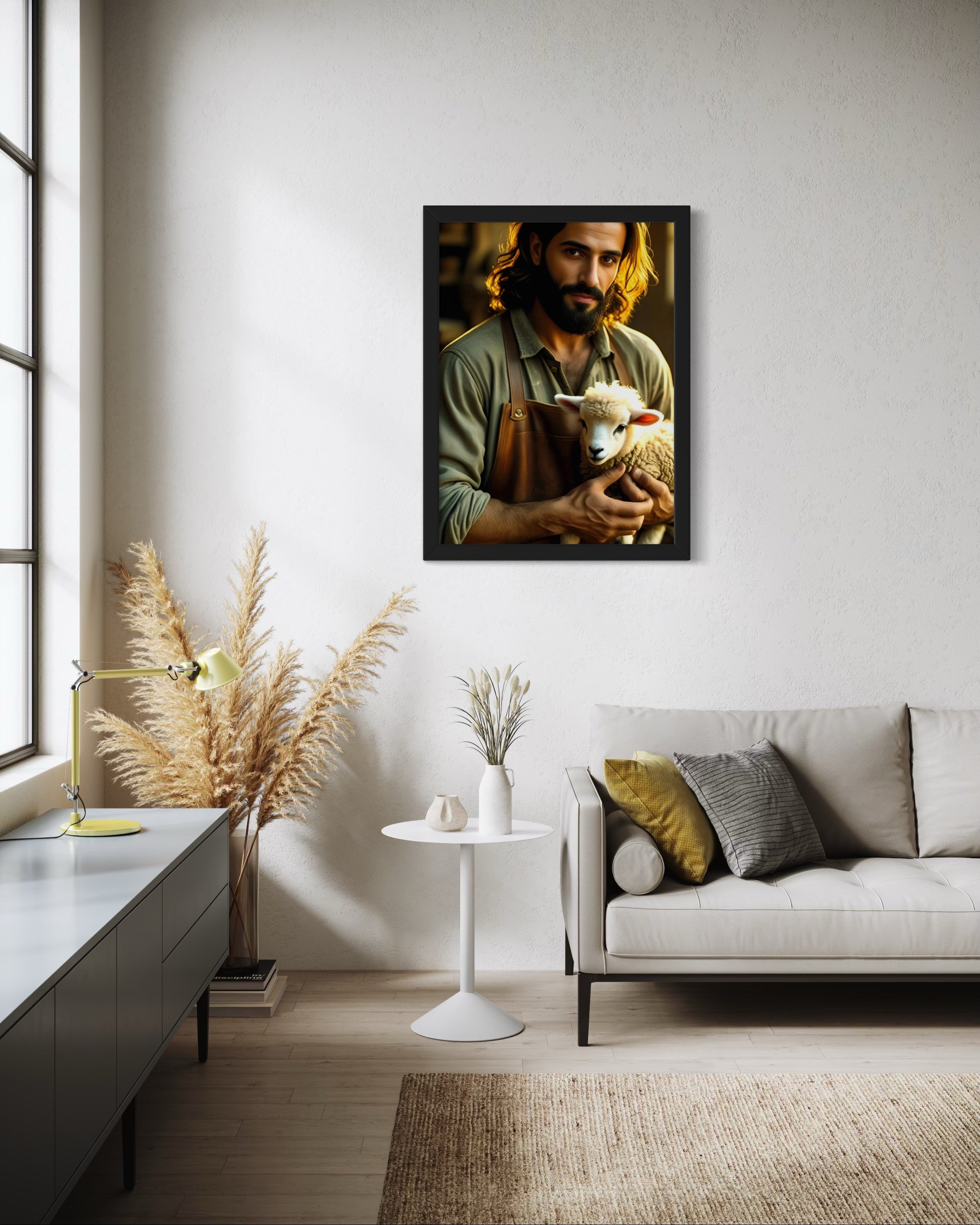 The Carpenter and the Lamb Museum Print