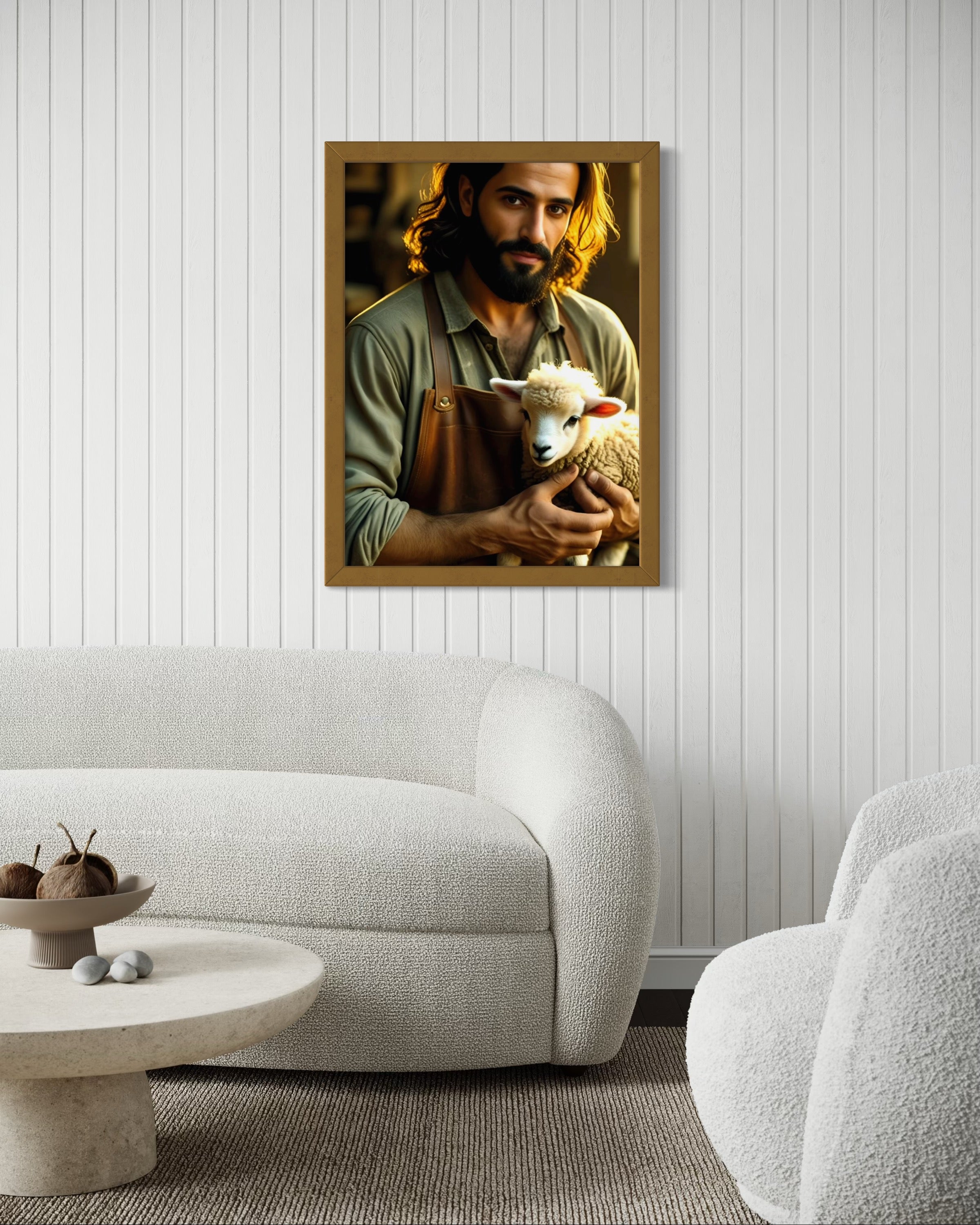 The Carpenter and the Lamb Museum Print