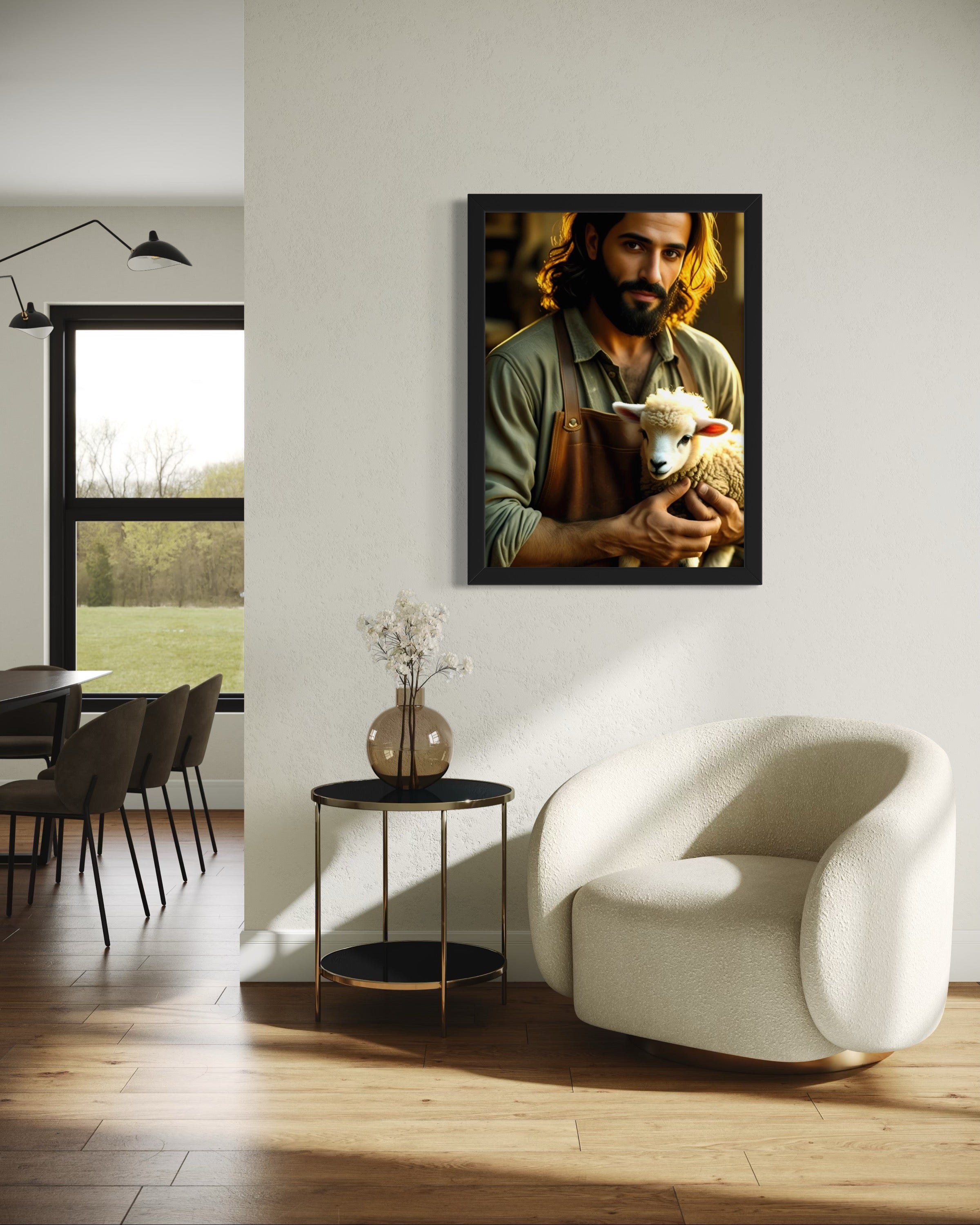 The Carpenter and the Lamb Museum Print