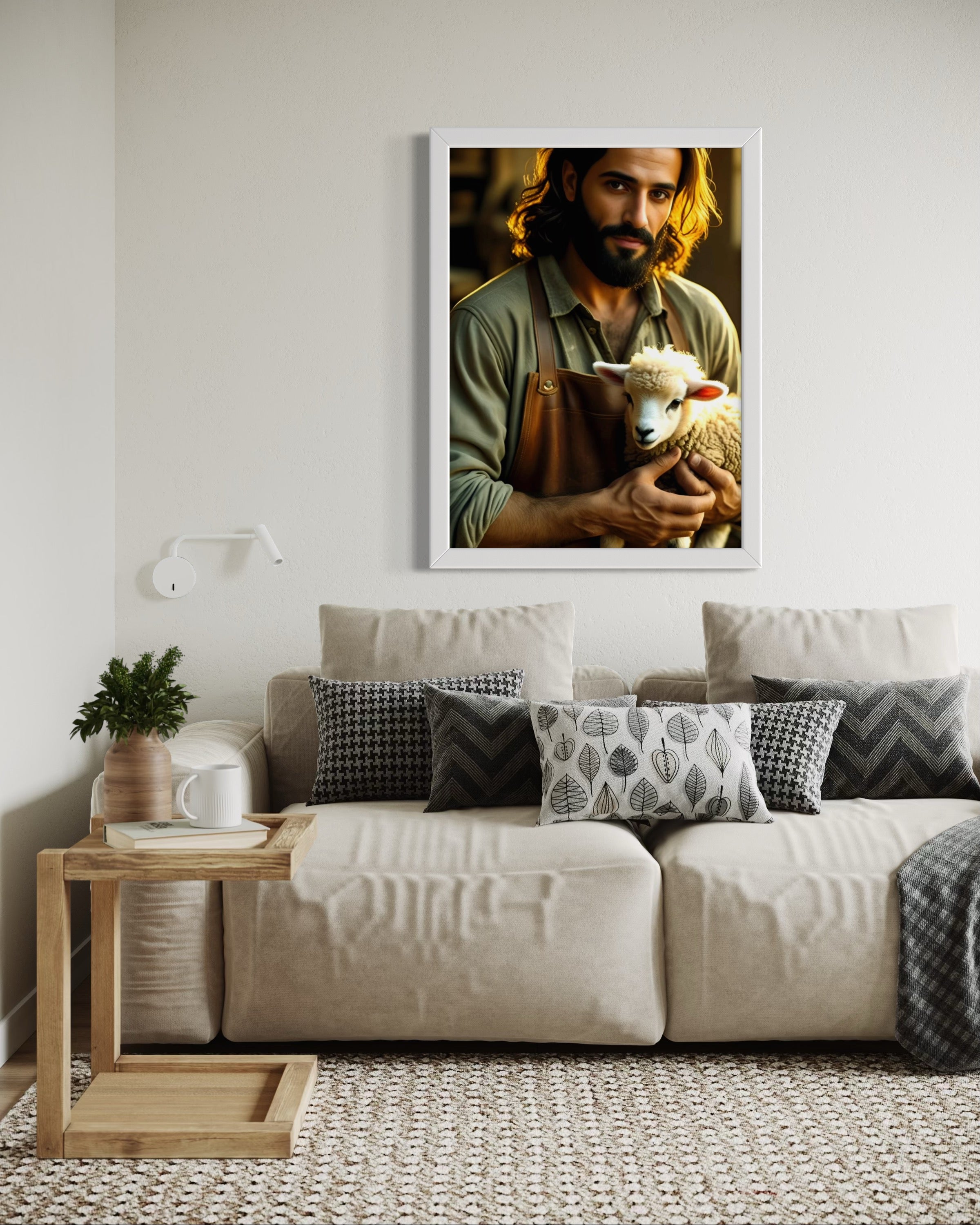 The Carpenter and the Lamb Museum Print