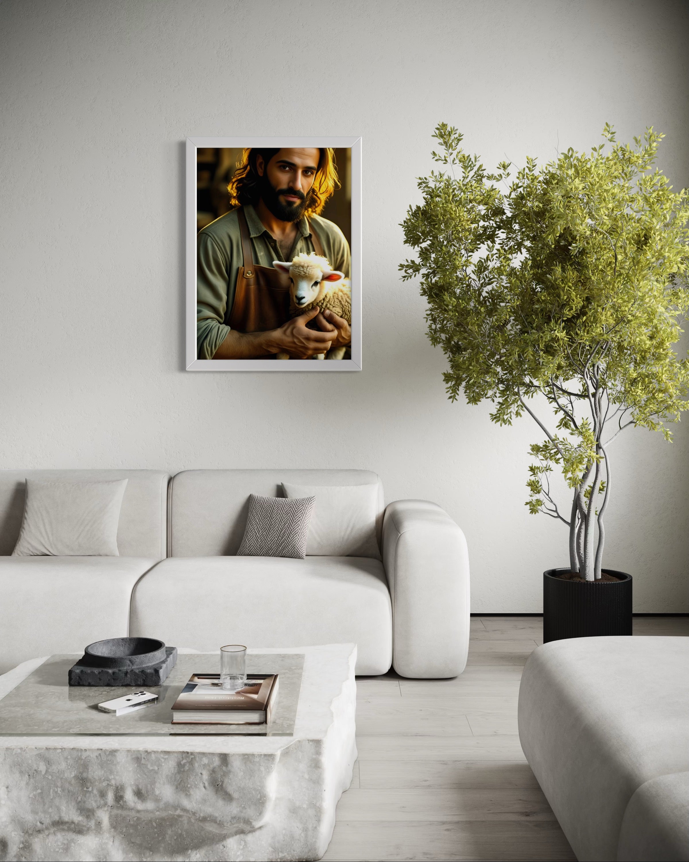 The Carpenter and the Lamb Museum Print
