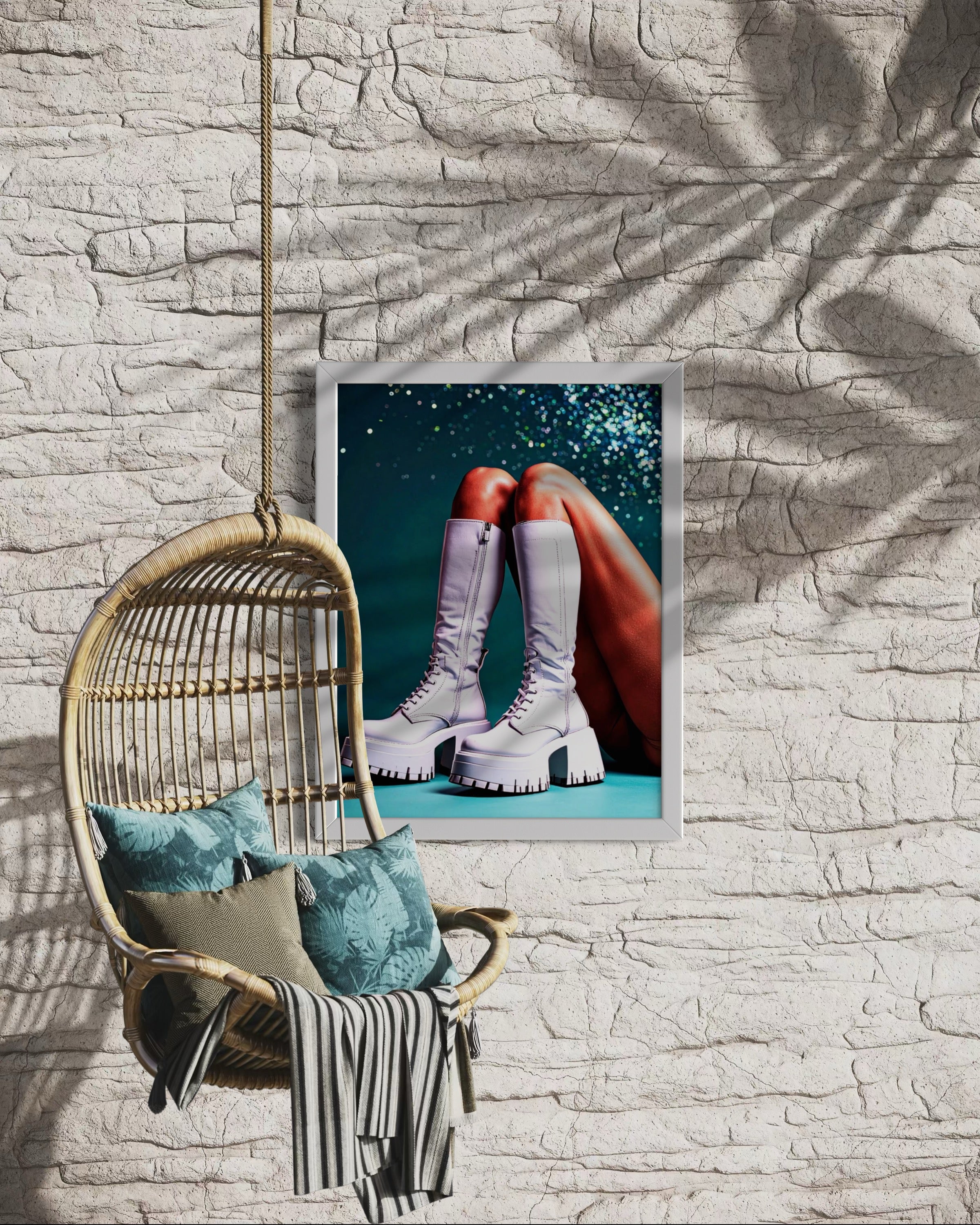 Platform Knee High GoGos Museum Print
