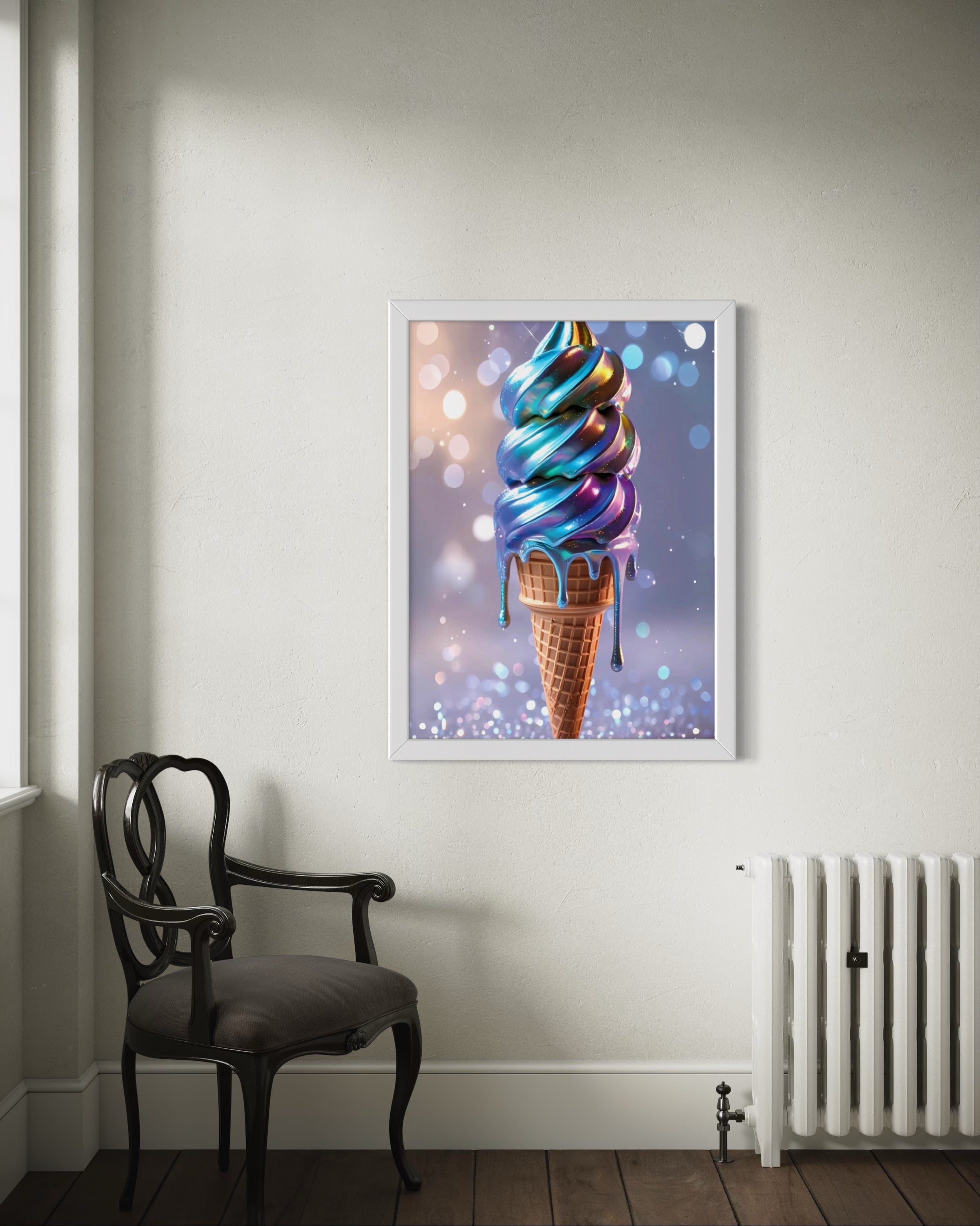 Holographic Melt Museum Print