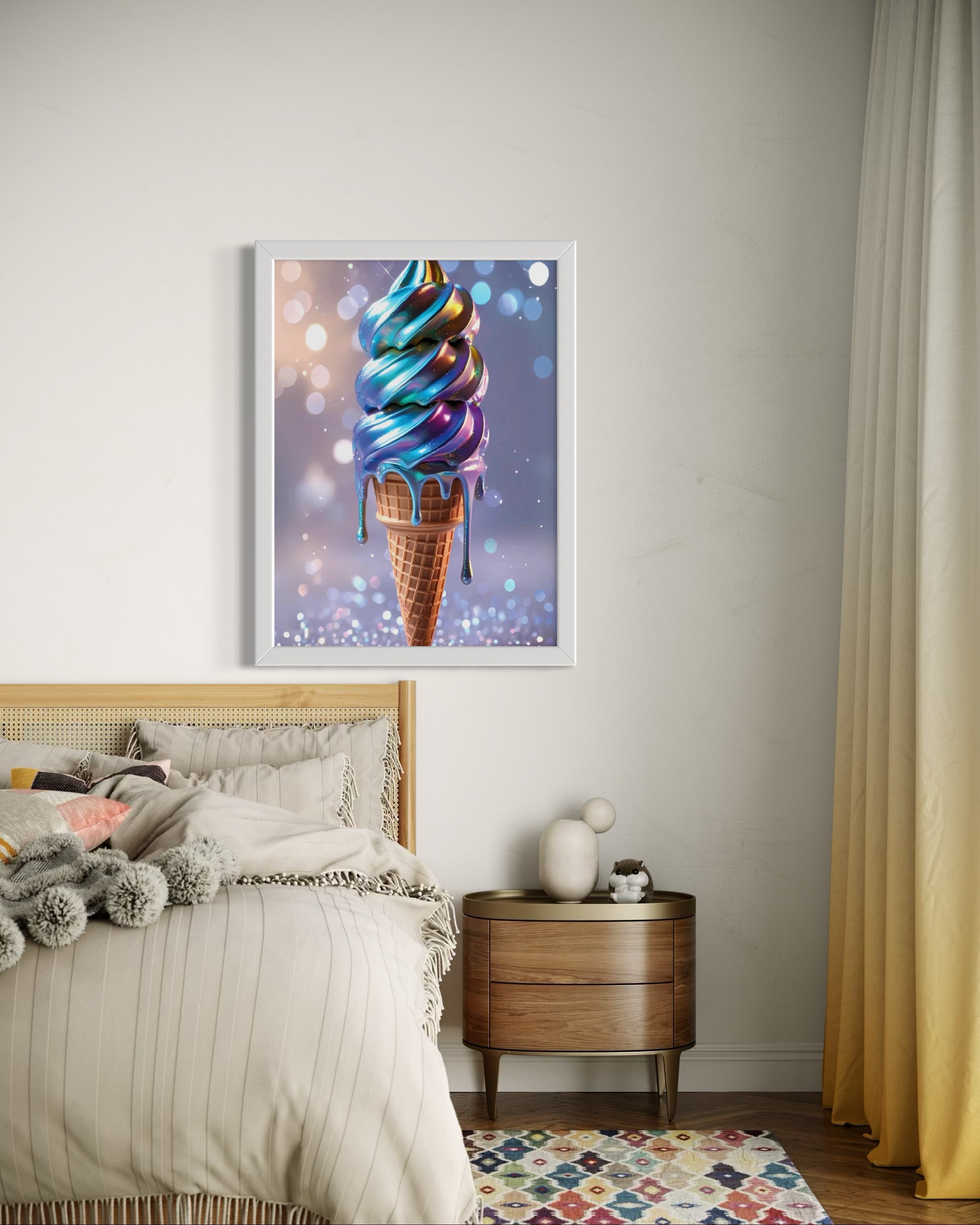 Holographic Melt Museum Print
