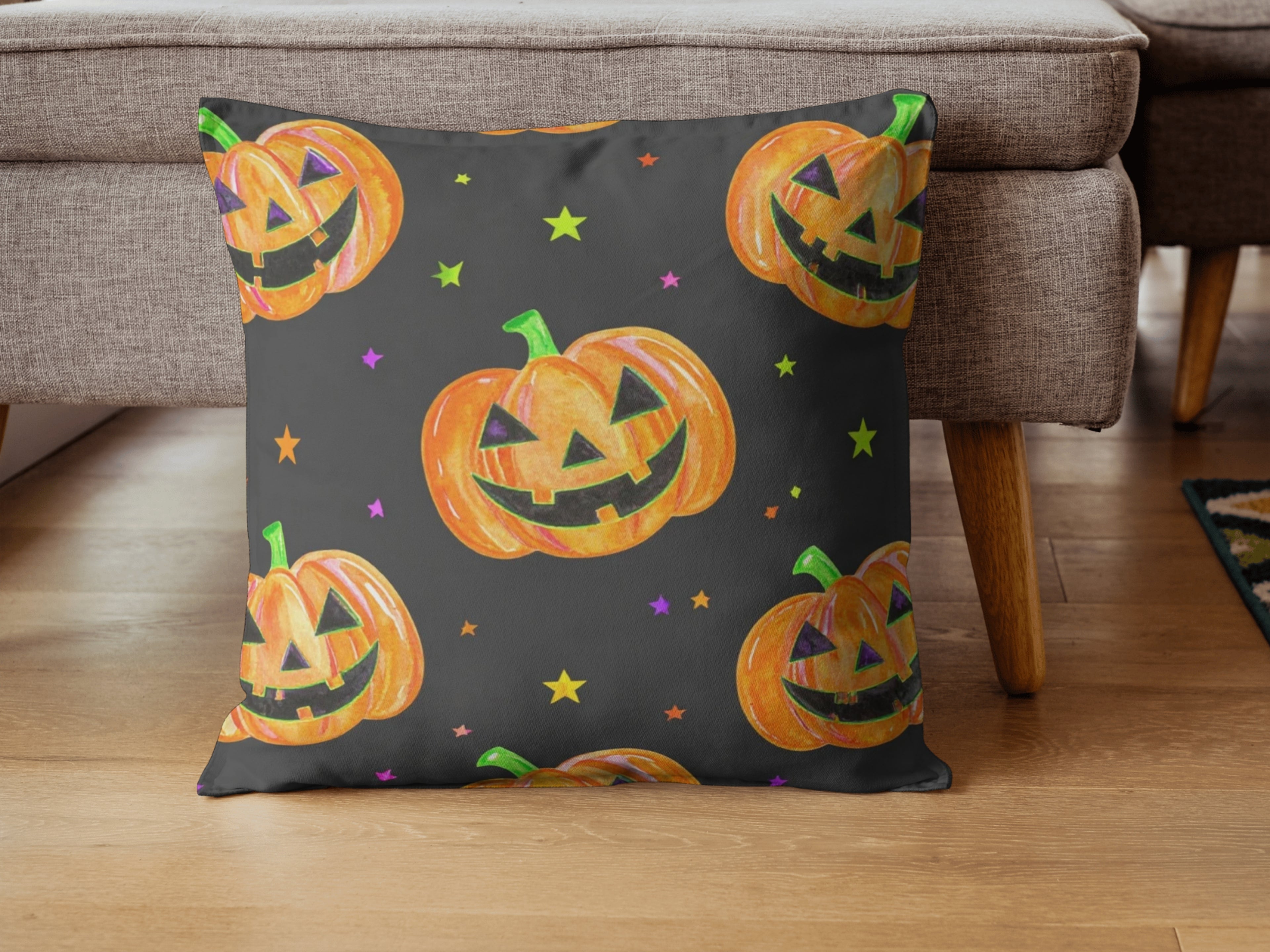 Jack O Lanterns Pillow Case